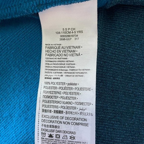 HURLEY FULL ZIP HOODIE BOYS SIZE 5 YEARS - Picture 7 of 12